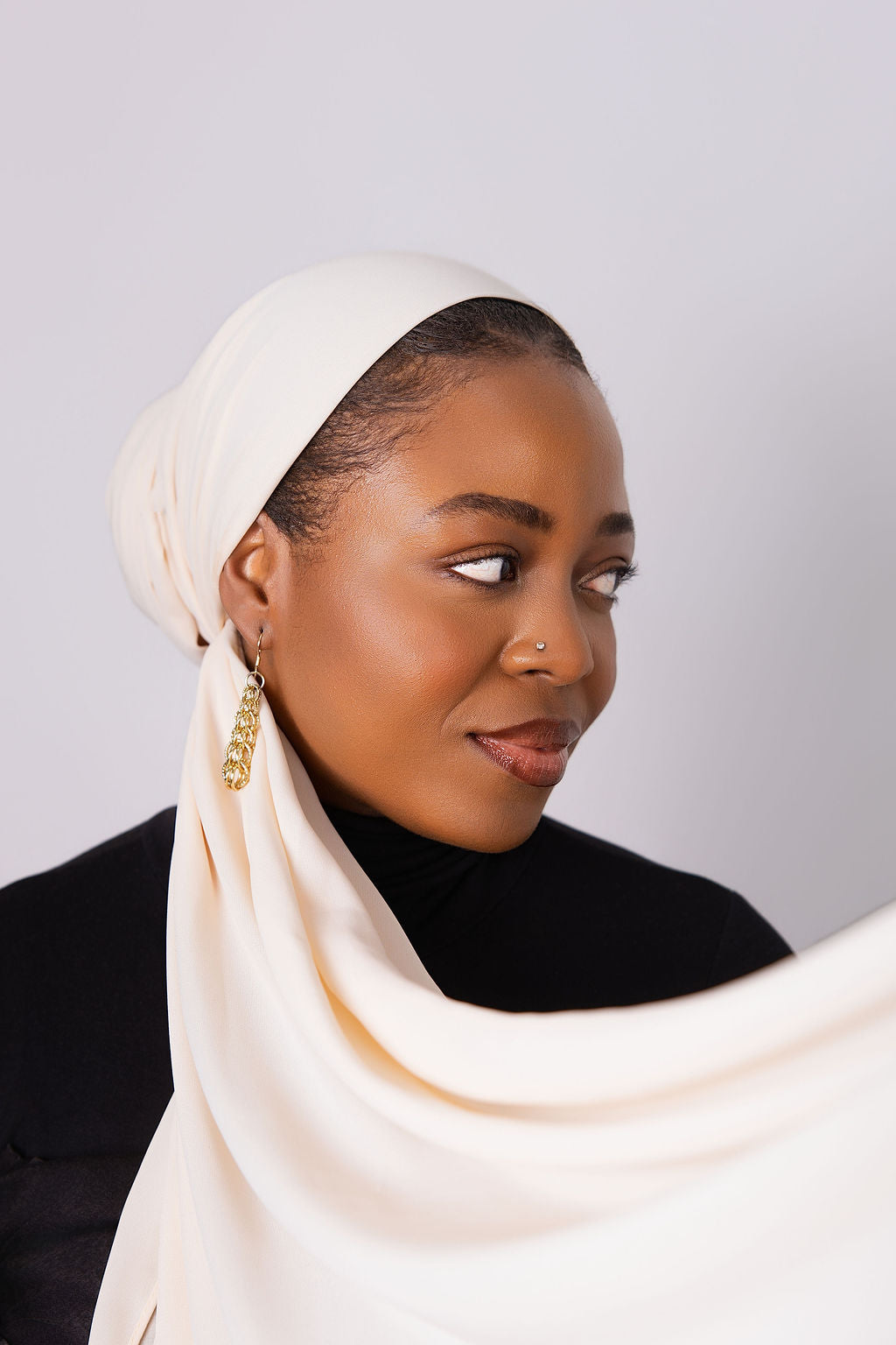 Soft Sand Luxe Chiffon Hijab
