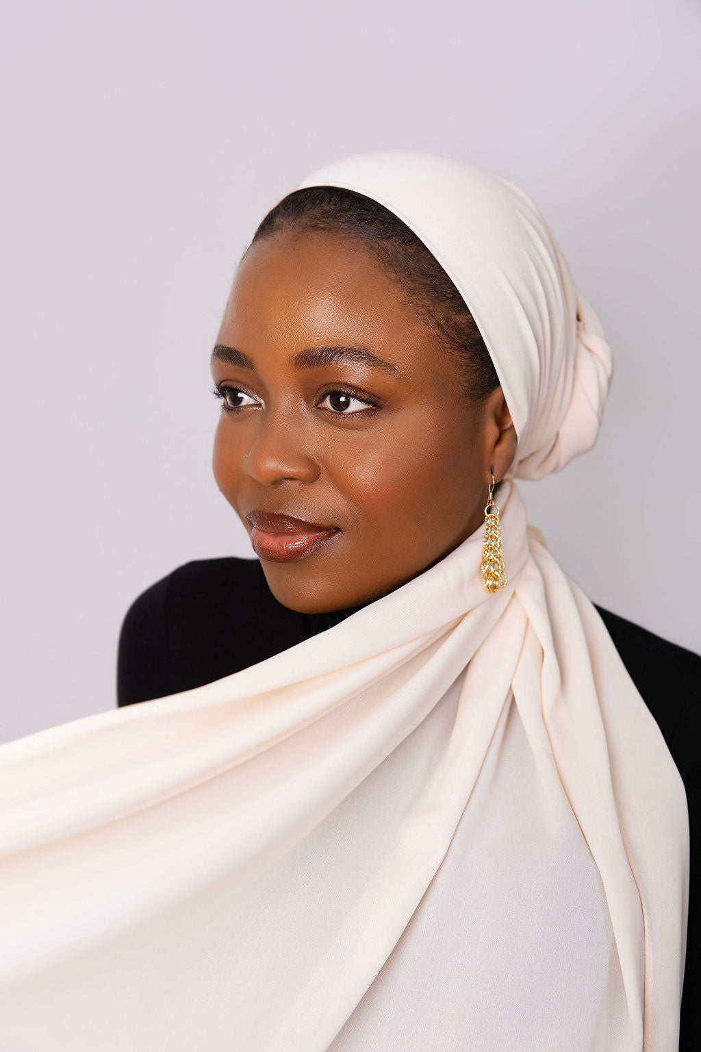 Soft Sand Luxe Chiffon Hijab