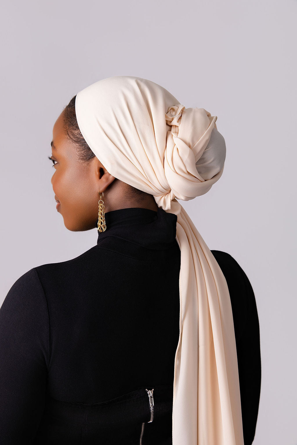 Soft Sand Luxe Chiffon Hijab